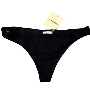 Mara Hoffman Elegant‎ Black Swim Bottom